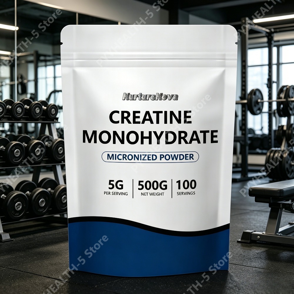 Nutrition Sports Fitness - مسحوق الكرياتين مونوهيدرات الميكروني 5 جرام