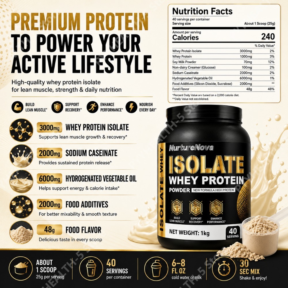 مسحوق بروتين مصل اللبن المعزول - مراجعة Nutrition Sports Fitness وسعره